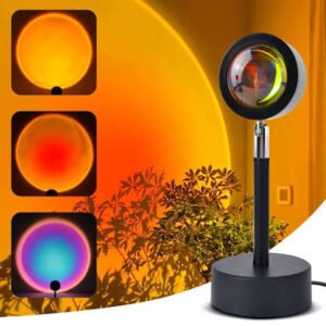Sunset Lamp Night Light Projection