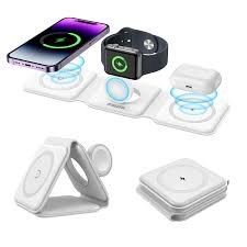 Wireless 3-in-1 Foldable Charging Station
